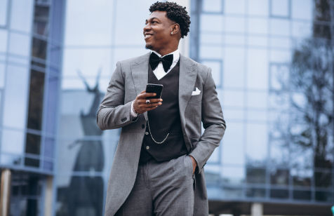 young-african-businessman-using-phone